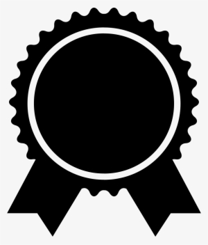 Award Badge Of Circular Shape With Ribbon Tails Comments - Escarapelas Png #1981582