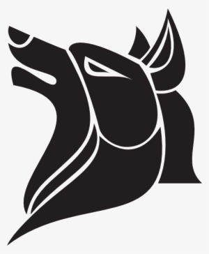 Howling Wolf Head Clip Art - Fairy Tail Wolf Guild #1982238