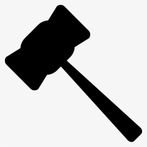 Hammer Gavel Rules Justice Legal Comments - Gavel Clipart Transparent #1982885