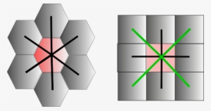 24kib, 487x257, Hexagongrid2 - Hexagonal Vs Square Grid #1983204
