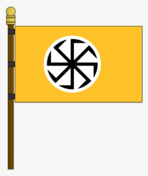 Communist Drawing Flag Russia - Slavic Flag #1983517