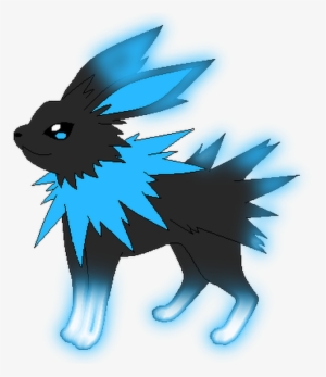 So, I Really Wasn't Forced To Become A Jolteon, I Was - Black And Blue Jolteon #1984015