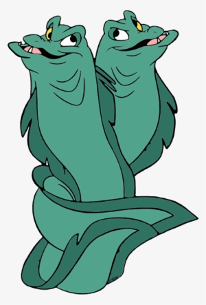 Ursula Clip Art - Little Mermaid Flotsam And Jetsam #1984092