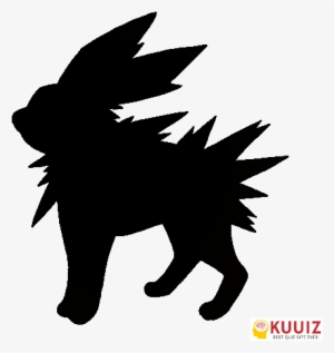 Pokemon Silhouette At Getdrawings - Pokemon Silhouette Jolteon #1984114