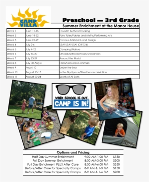 Summer Long Enrichment Opportunities 2018 - Tabela De Calorias Dos Alimentos #1985168