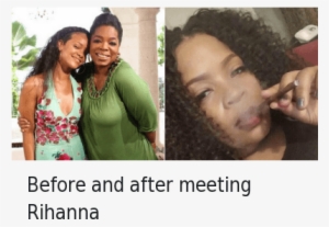 Oprah Winfrey, Rihanna, And Weed - Rihanna Before And After Meme #1985653