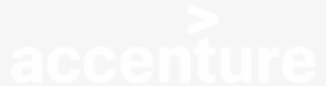 Ios App Development & Developing Blockchain Strategy - White Accenture Logo #1985807