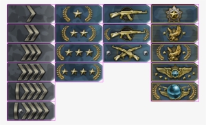 Click For Full Sized Image Skill Groups - Skill Group Icons Csgo #1986941