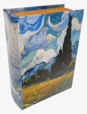 Wheatfield With Cypresses Book - Wheat Field With Cypresses #1987018