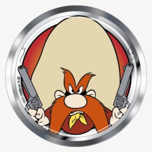 Looney Tunes Yosemite Sam Premium 3d Chrome Fan Emblem - Yosemite Sam Premium 3d Chrome Fan Emblem #1987422