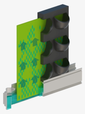 Illustration Of Suite Plants' Plant Cassettes And Passive - Architecture #1987518