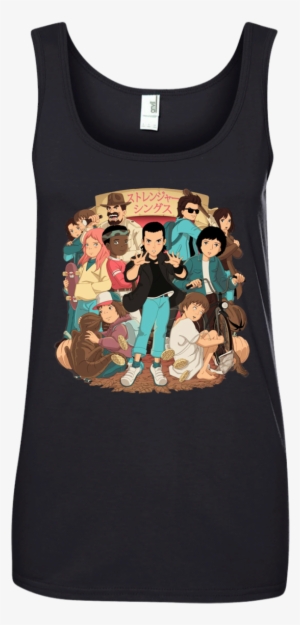 Stranger Things And Studio Ghibli T-shirt Hoodie Sweater - Just Call Me Pretty And Take Me Fishing Shirt #1987764