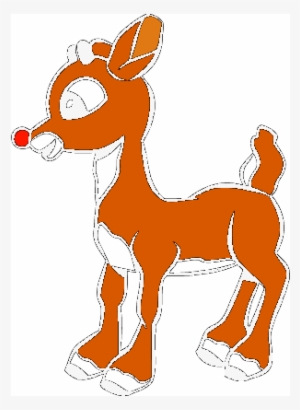 Rudolph Vector The Red Nosed Reindeer Picture Free - Rudolph The Movie Clipart #1989074