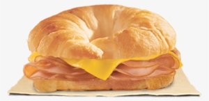 Our Grab And Go Ham & Cheese Croissan'wich® Is Piled - Pain Au Chocolat #1989291