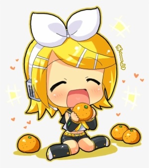 Chibi Png Clipart - Kagamine Rin Len Chibi #1989475