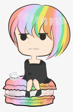 Macaroons Drawing Chibi Library - Drawing #1989546