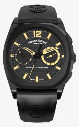 Black D - L - C - Stainless Steel 316l With Black Rubber - Armand Nicolet J09 Chronograph A654aqnncgg4710n Watch #1989918 Black D - L - C - Stainless Steel 316l With Black Rubber - Armand Nicolet J09 Chronograph A654aqnncgg4710n Watch #1989918