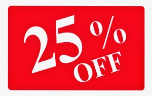 25 Off Free Png #1990267