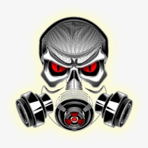 Transparent Skull Gas Mask - Gas Mask Logo Png #1990268