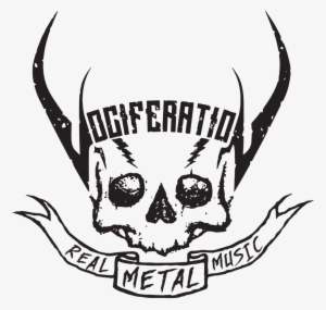Vociferation Real Metal Music Skull Logo - Real Metal Music #1990383
