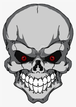Large Skull Design Designs On Da On Deviantart Png - Skull #1990641
