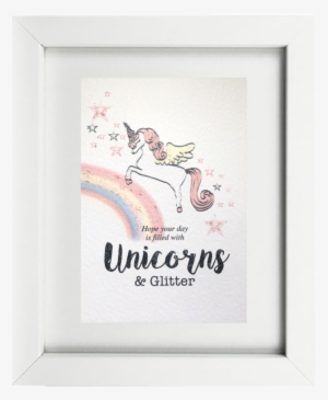 Day Filled With Glitter Frame - Picture Frame #1991171