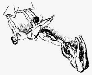 Trapeze Circus Drawing Gymnastics Art - Trapeze Artist Of Circus Drawing #1991365