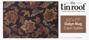 Dalyn Capri Transitional Brown Machine Made Synthetic #1992247