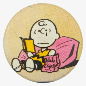 Charlie Brown With Potato Chips - Cartoon #1992303