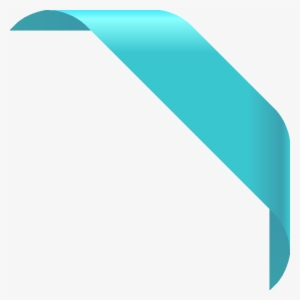 Turquoise Ribbon Png Photo - Turquoise Blue Png #1993051