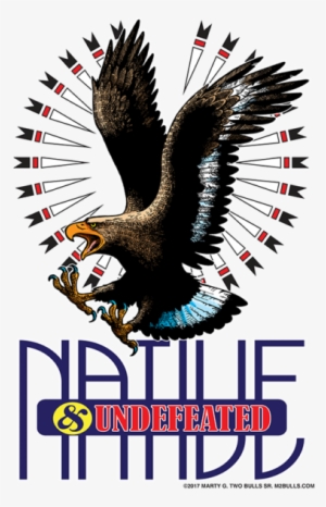 Native Undefeated Marty Two Bulls T-shirt - Lewis James S Md #1994432