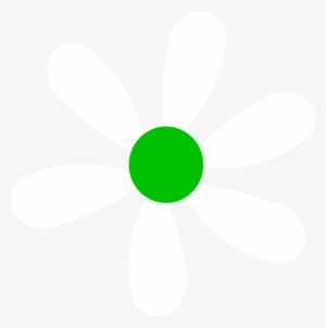 How To Set Use Green-white Daisy Svg Vector #1994865