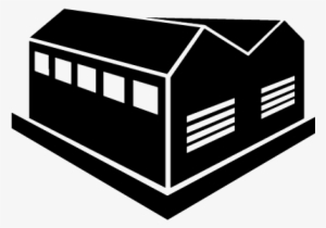 Industrial Building Vector - Building Factory Icon #1994866