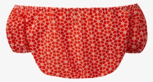 Leandra Tomato And White Daisy Eyelet Top - Tomato #1994886