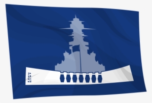 A Memorial Was Built Across The Sunken Vessel, Which - World Of Warships Flaggen #1995371