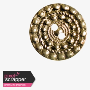 Independence Gold Button - Circle #1995800