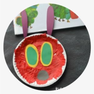 Very Hungry Caterpillar Paper Plate Craft #1996221