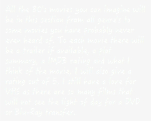 All The 80's Movies You Can Imagine Will Be In This - Film #1996761