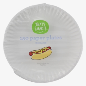 Uncoated 9 Inch Paper Plates - Paper #1996929