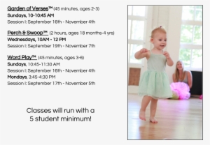 Creative Movement Schedule-fall 2018 - Portable Network Graphics #1997440