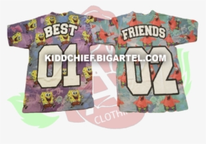 Fab Patrick Best Friend Jersey - Best Friend Shirts Spongebob #1997550