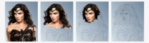 Coloring Process - Wonder Woman Wig Diana Prince Cosplay Fancy Batman #1998254