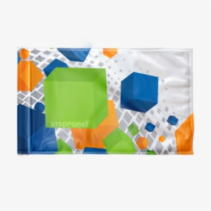 Custom Golf Flag - Hanging Signs - 4-sided Ceiling Banners #1998399