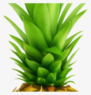 Pineapple Clipart Green Fruit - Pineapple Top #1999495