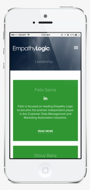 Empathy Logic Mockup Mobile V2 - Smartphone #1999620