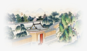 The Last View Of The Garden Seen By The Company Of - Dream Of The Red Chamber #20105