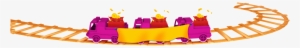 Cartoon Cute Little Train Png - Track #20170