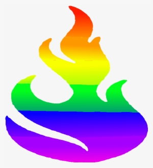 Image - Flame Rainbow Clipart #20449
