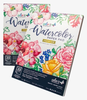 Watercolor Paper Pads 9"x12\ - Watercolor Painting #20647