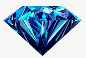 Blue Diamond Png High-quality Image - Happy Birthday Wishes In Diamond #20672
